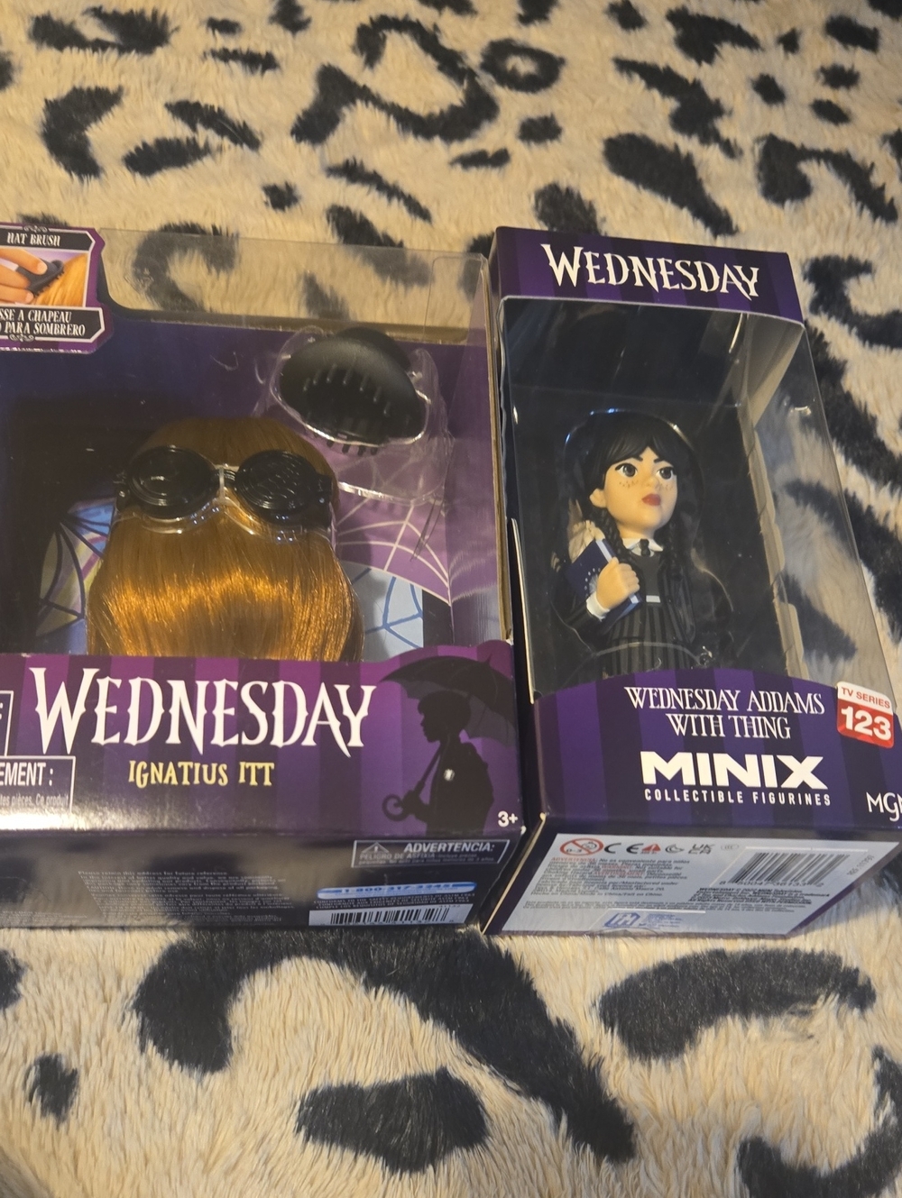 MGM Wednesday Adams & Cousin ITT Figurines Adams Family